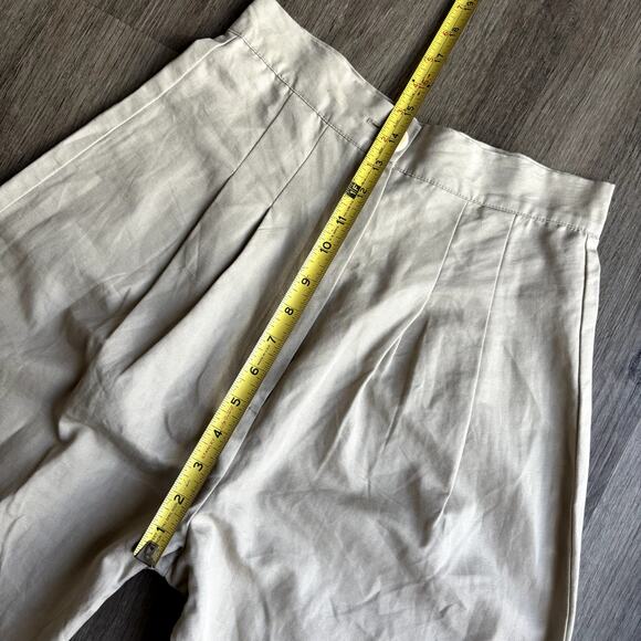 Ilana Kohn Cream Wide-Leg Trousers - Picture 7 of 8